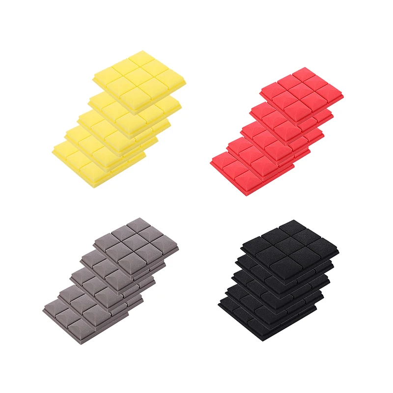 

5Pcs Acoustic Wedge Studio Soundproof Foam Absorption Treatment Panel