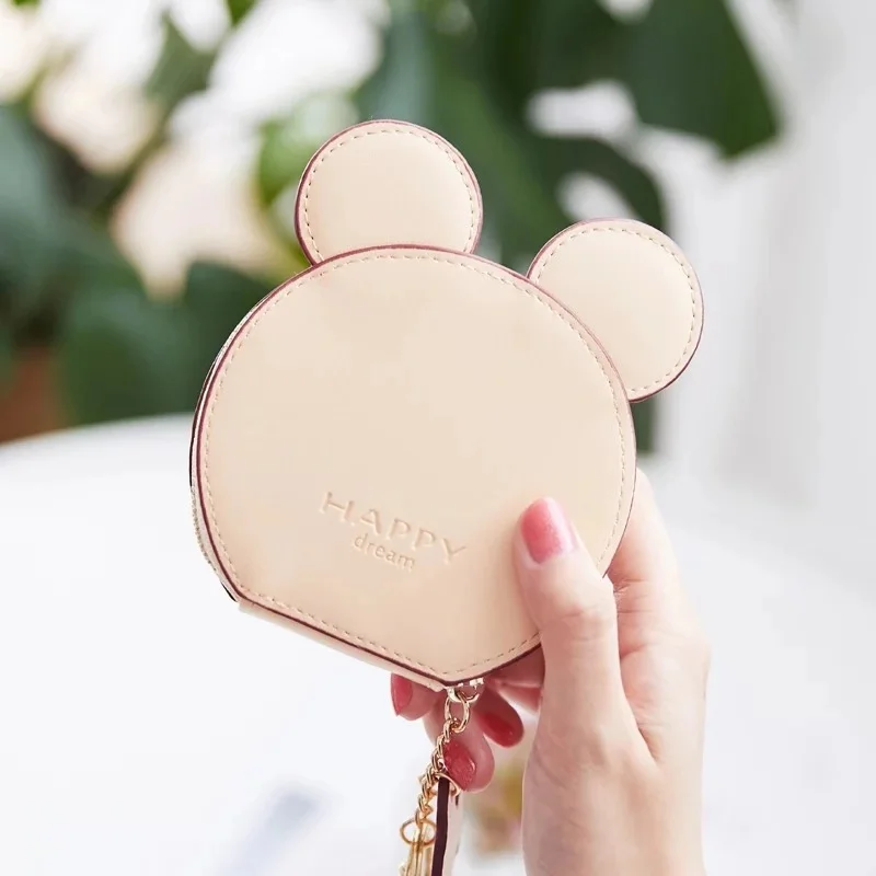 Новые модные дизайнерские кошельки с изображением головы Микки Мауса маленькая