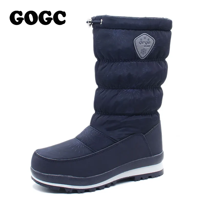 зимние сапоги женская зимняя теплая обувь на платформе с мехом до колена