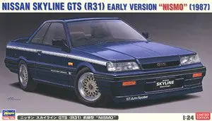 

Hasegawa plastic assembly car model 1/24 scale Nissan Skyline GTS-R R31 early type NISMO adult collection DIY assembly kit 20378