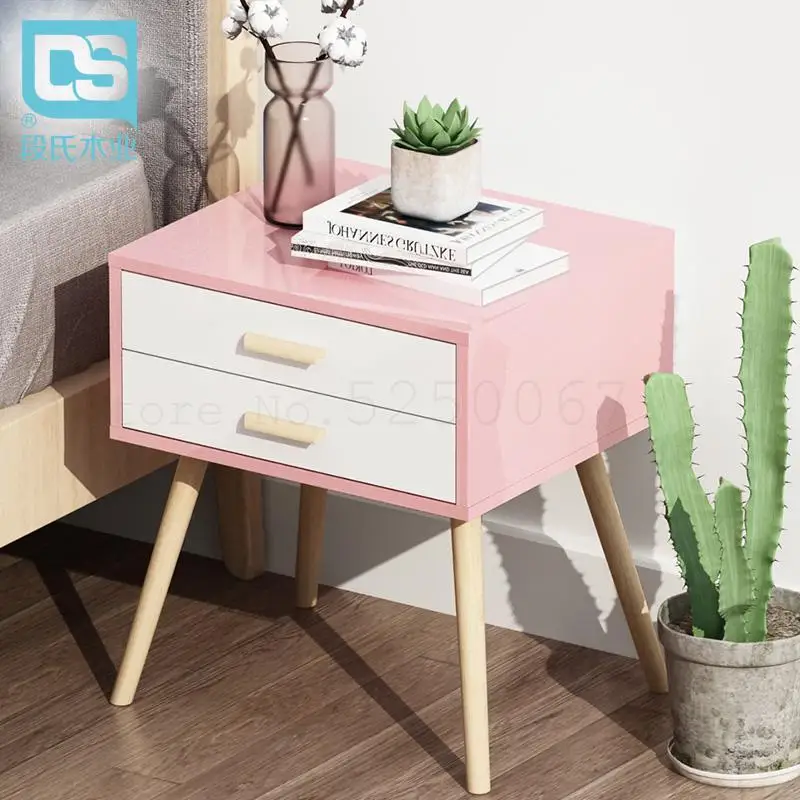 Ins Wind скандинавский Простой Современный японский прикроватный шкаф получает