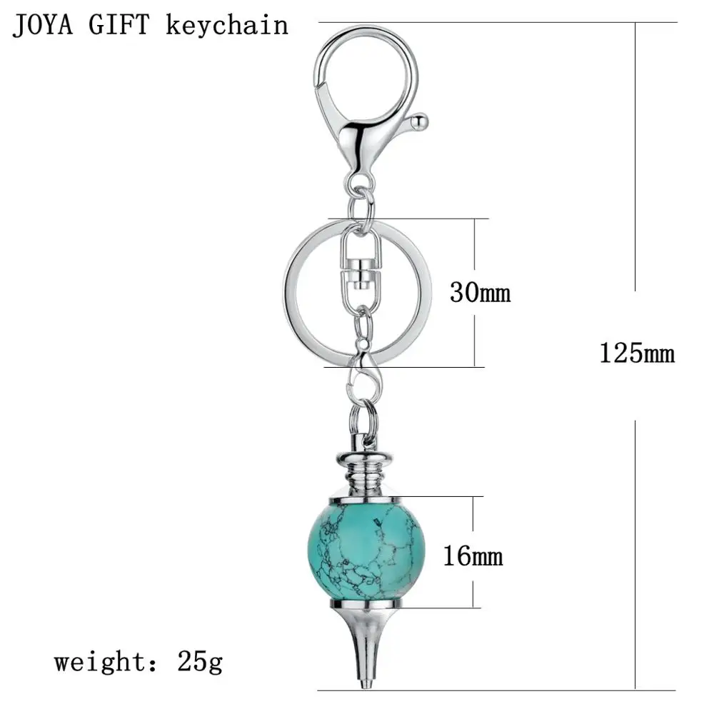 JOYA Подарочный Брелок подарки для женщин милый брелок ключей Reiki натуральный