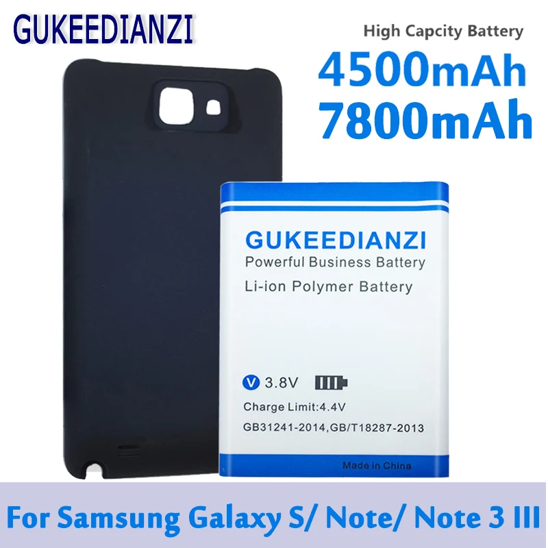 Телефон GUKEEDIANZI 7800 мАч аккумулятор большой емкости B800BE B800BC для Samsung GALAXY Note 3 III /S /N900