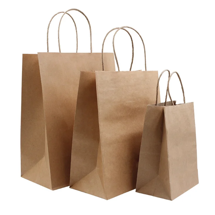 Оптовая продажа Подарочная бумажная упаковочная сумка ручная упаковка