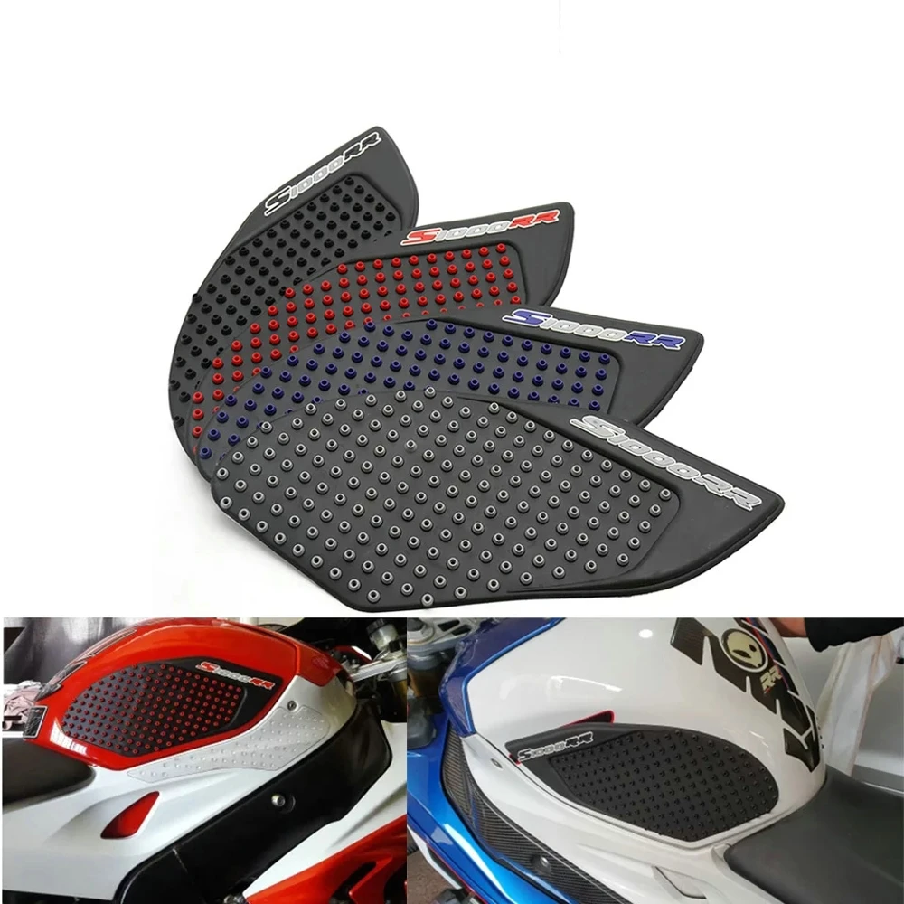 

Motorcycle Protector Anti slip Tank Pad Sticker Gas Knee Grip Traction Side 3M Decal For BMW S1000RR S1000 RR 2009- 2016