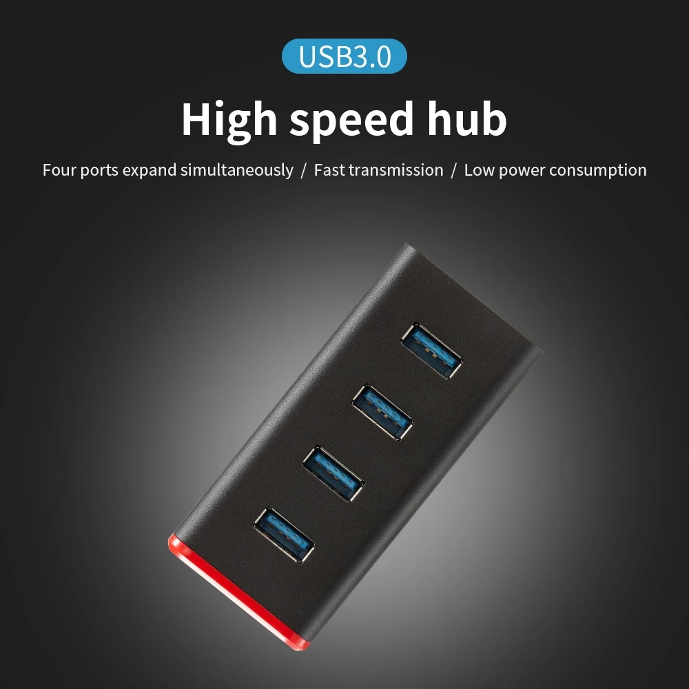 Разветвитель SSK SHU028 с 4 портами Mini USB 3 0 со встроенной защитой безопасности
