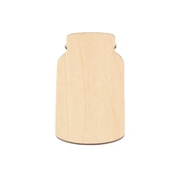 bottle wooden shape laser cut wood decorations woodcut outline silhouette blank unpainted 25 pieces wooden shape 0114