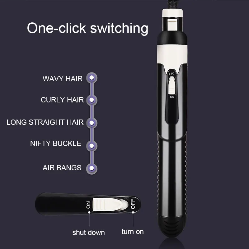 

Выпрямитель и щипцы для завивки 2 в 1, антистатические, керамические, мгновенный нагрев за 30 с MH88