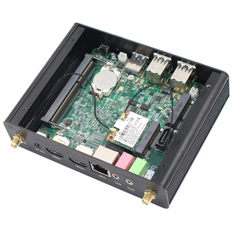 Cheaper Mini PC Celeron N2920 Quad Core Dual HDMI 5 USB Ports 1 LAN support DDR3 slot wifi small size computer | Компьютеры и офис