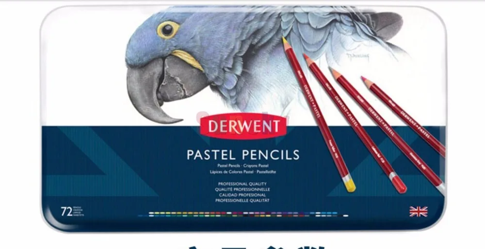 24/72 не токсична профессиональная Пастельная воды Цвет Карандаши цветные