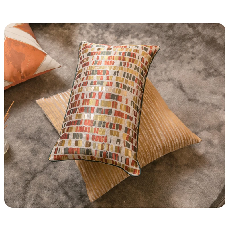 Роскошный чехол для диванной подушки наволочка высокоточный жаккардовый