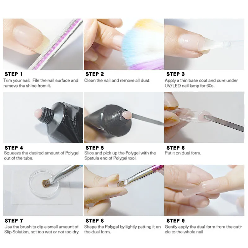 Гель-лак для наращивания ногтей 30 мл | Красота и здоровье