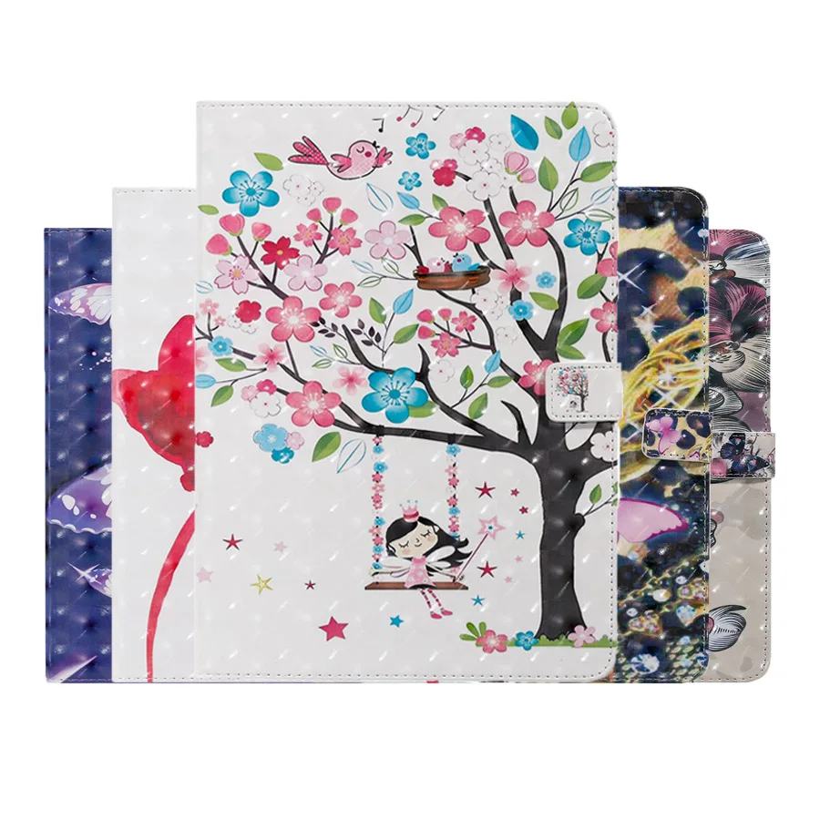 Чехол из искусственной кожи с принтом девушки дерева для нового iPad mini 5 2019 7 9 дюйма