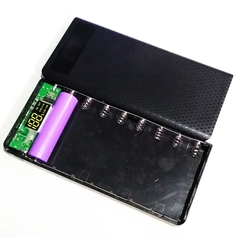 Внешний аккумулятор Micro Type c USB 20000 мАч чехол для телефона Внешнее зарядное