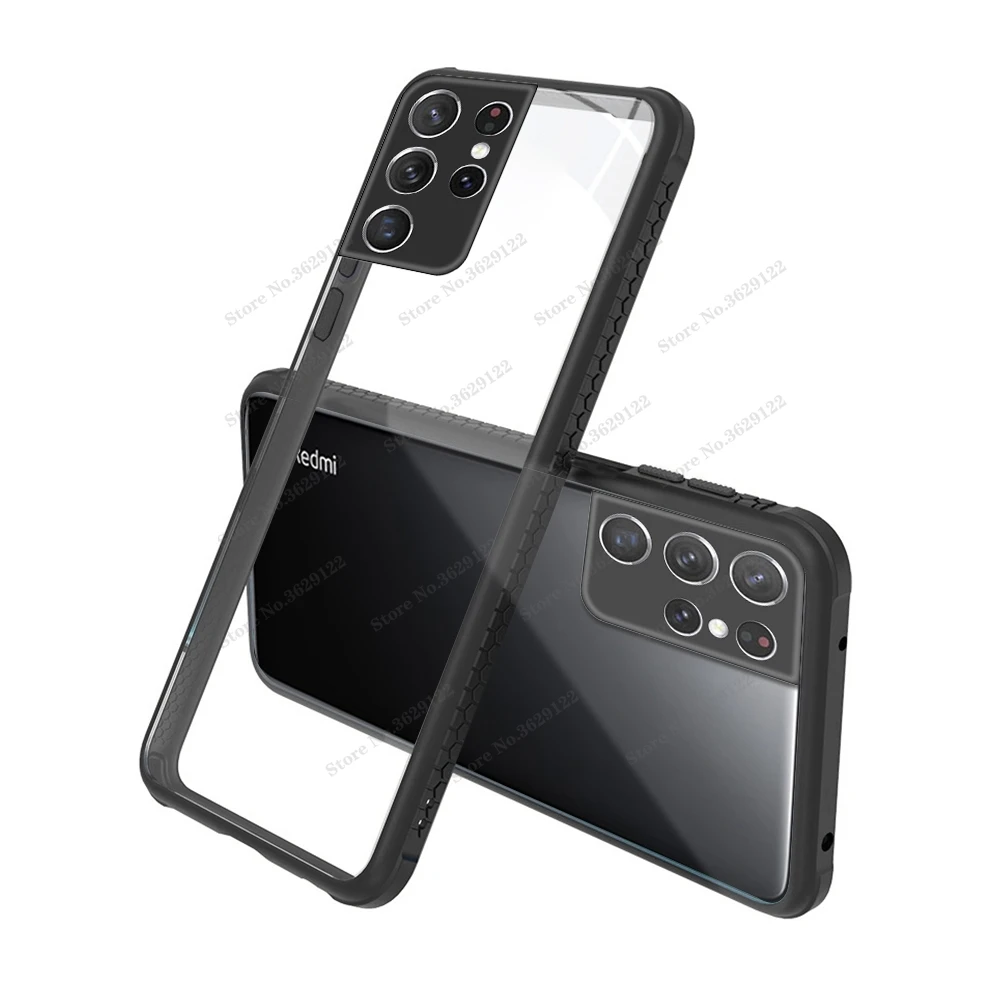 

For Samsung Galaxy S21 Ultra Case Silicone Edge Case For Samsung S20 FE Cover For Samsung Galaxy S10 S20 S21 Plus S21 Ultra Case