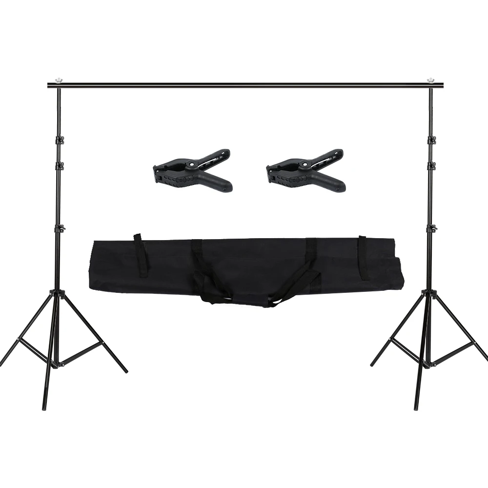 2.6M X 3M/8.5*10ft Pro Photography Photo Backdrops Background Support System Stands For Photo Video Studio + carry bag