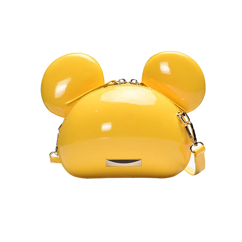 Disney принцессы 2019 Минни женская сумка из ПУ плечевой ремень Диагональная Сумка