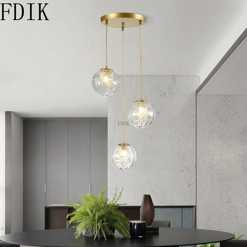 Современные подвесные потолочные светильники в скандинавском стиле лампы для