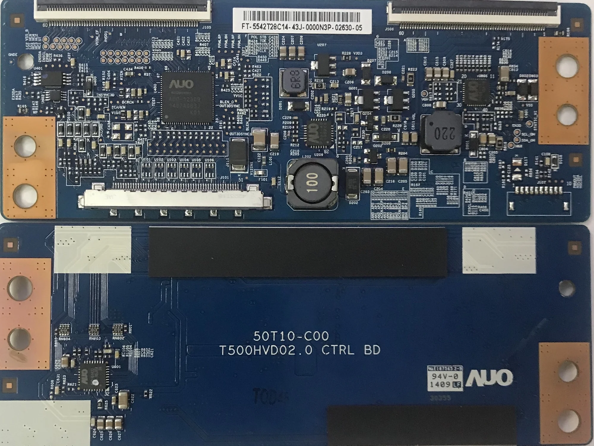 

New and original t500hvd02.0 Ctrl BD 50t10-c00 50t10-c02 logic board