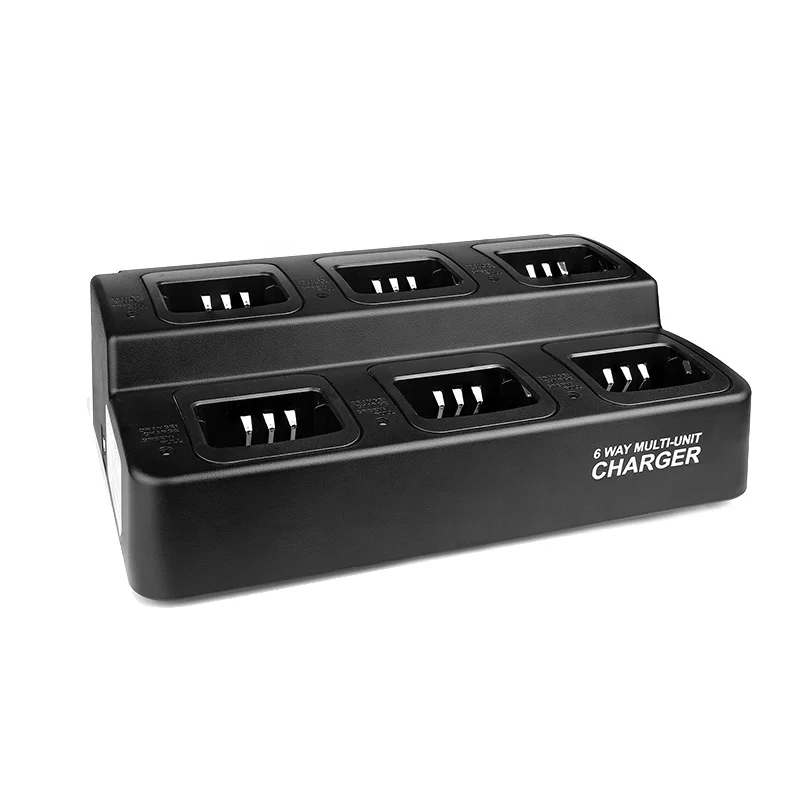 

six way charger for Motorola Kenwood Sepura two way radio