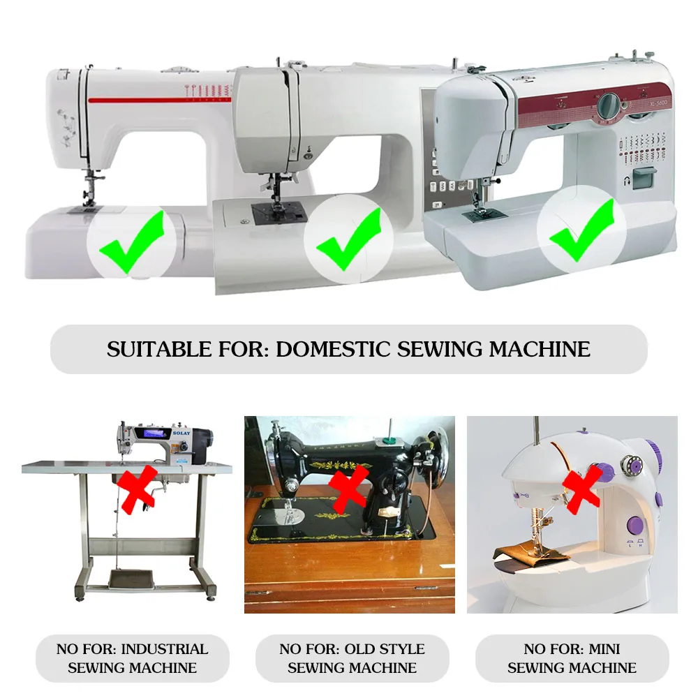 

3Pcs/set Locking Presser Foot Household Multifunctional Electric Sewing Machine Accessories Hemming Tool