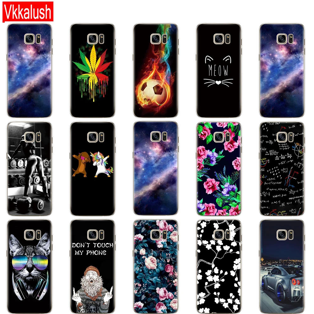 Чехол для Samsung S6 G920 G920F G920A чехол Galaxy Edge G925F G925I G925A G925T Силиконовый ТПУ телефона |