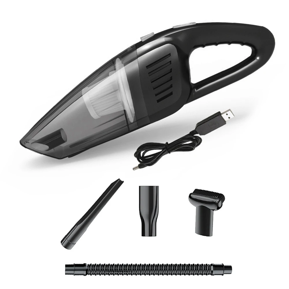 

Беспроводной пылесос с зарядкой от USB, инструменты для очистки, мощный пылесос воздуха, аксессуары двойного назначения для дома и автомобил...