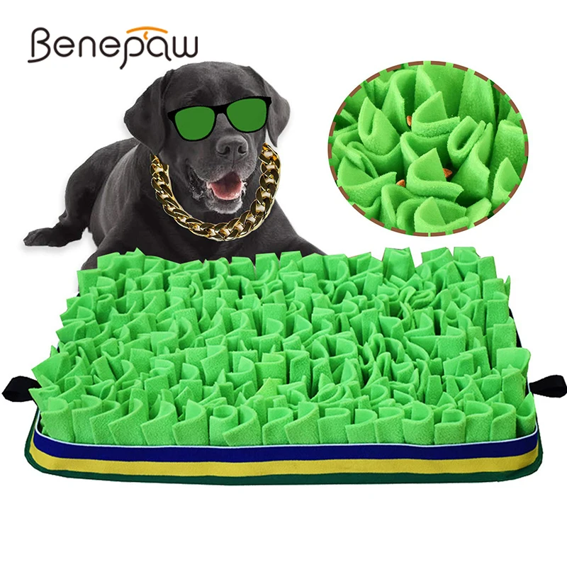 Игрушка-пазл для собак Benepaw нюхательный коврик экологически чистый прочный