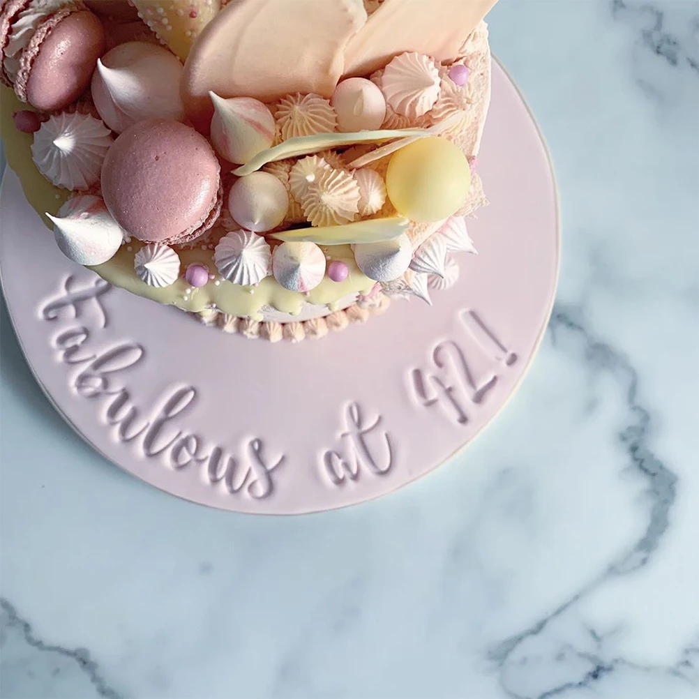 1 лист случайный цвет тисненая форма DIY Алфавит Номер Торт Формочки для печенья