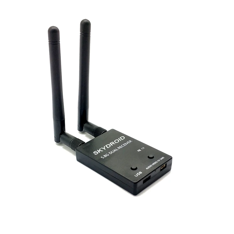 5 8G 150CH полный канальный FPV приемник с аудио Skydroid UVC двойной антенной управления OTG