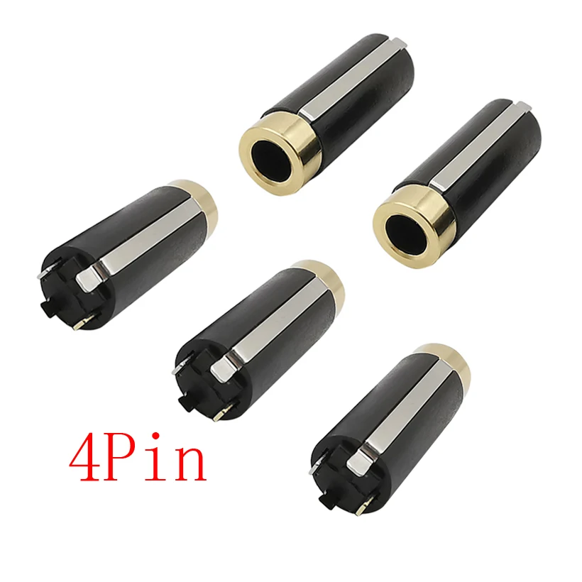 5 шт./лот 4 полюсный 3 мм муфтовый стыковочный переводник стерео наушников аудио