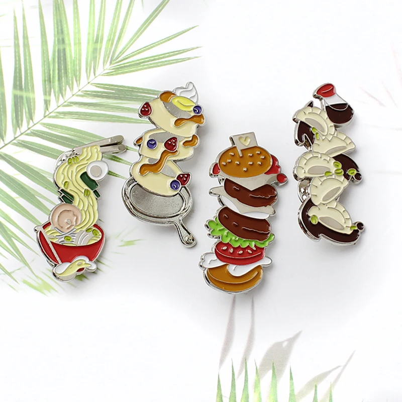 Пищевая эмалированная булавка для вкусных пельменей лапши торта Шпилька лацкана