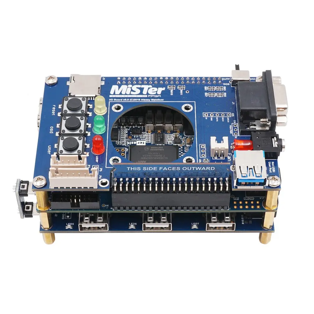 Ручная сварка зеркальная плата v2.1 для mr FPGA 7 USB портов ввода-вывода электронных