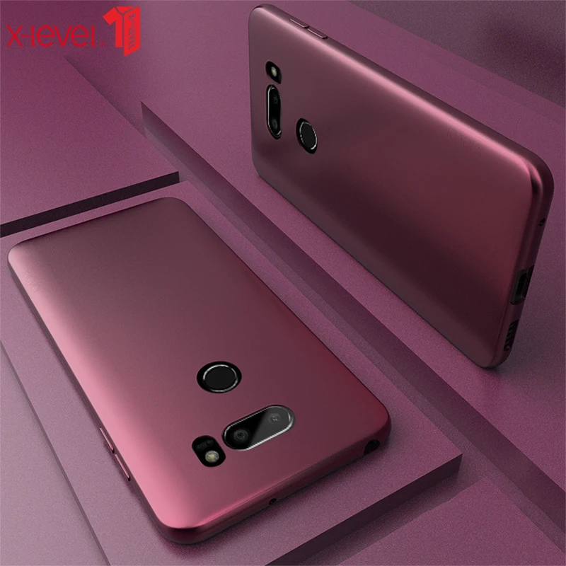 Ультратонкий чехол X Level для LG V30 V50 G6 G7 G8 ThinQ s Matte Touch мягкий ударопрочный из ТПУ V40