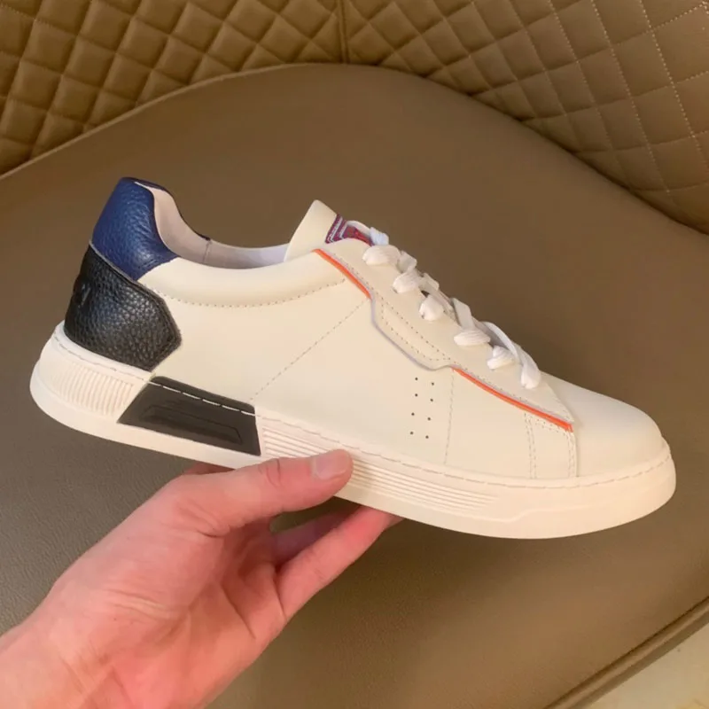 

Men Running Shoes Casual Fashion Designer Real Leather Men Skateboarding Luxury Brand Male Sneakers Athletic Walking Man Brand
