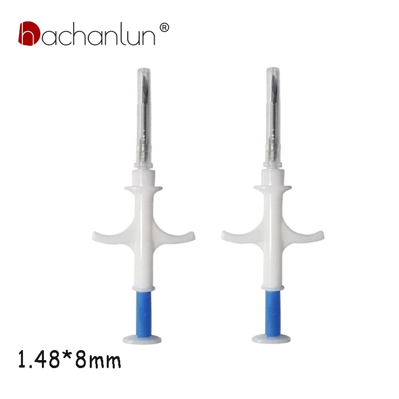 1.4*8mm 134.2khz Pet Microchips Disposable Animal Chip Fdx-B Pig Syringe Pet Id Injector Syringe Needle For Animals Dog Cat Cow