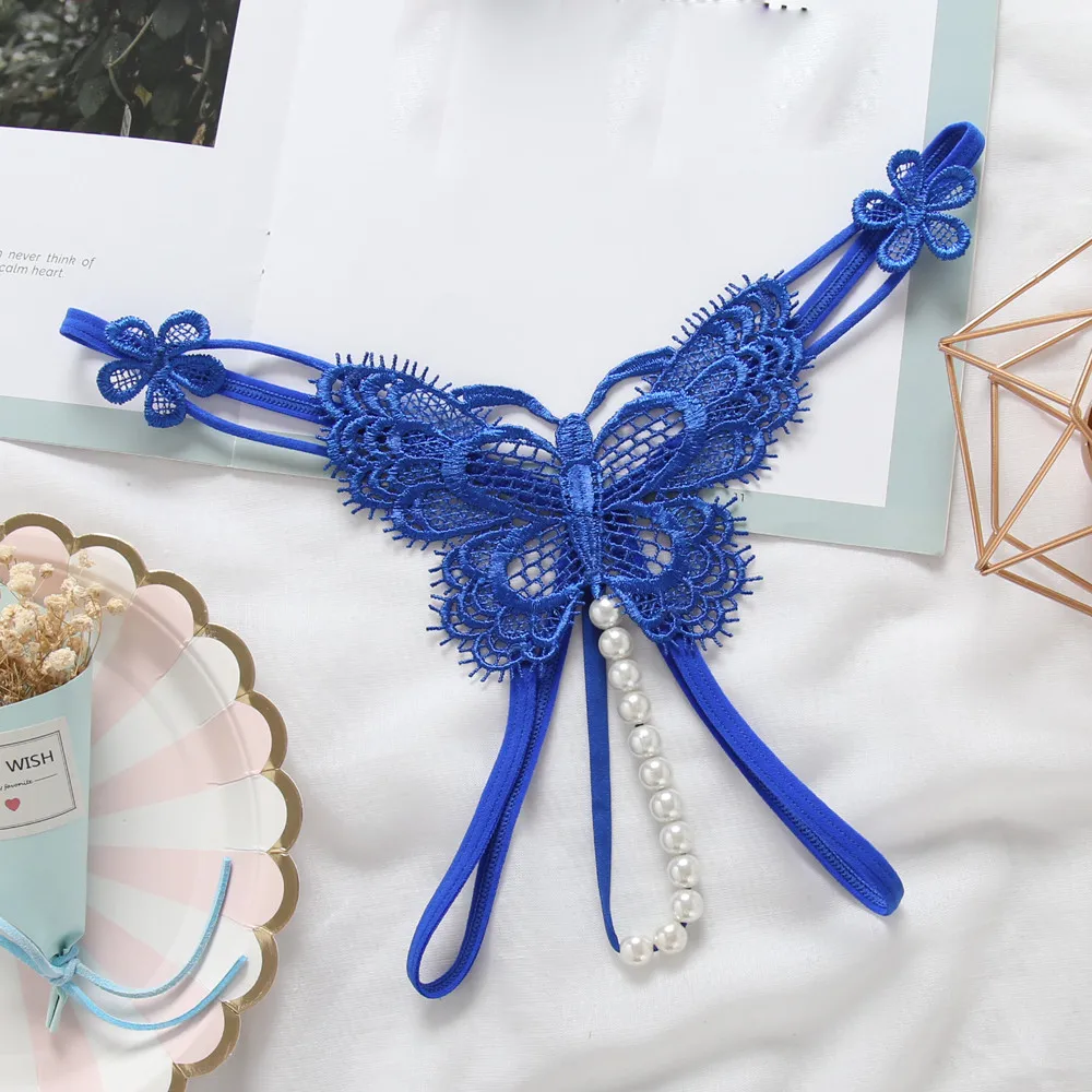 Женские трусики женские стринги с жемчугом женское нижнее белье | Женская одежда