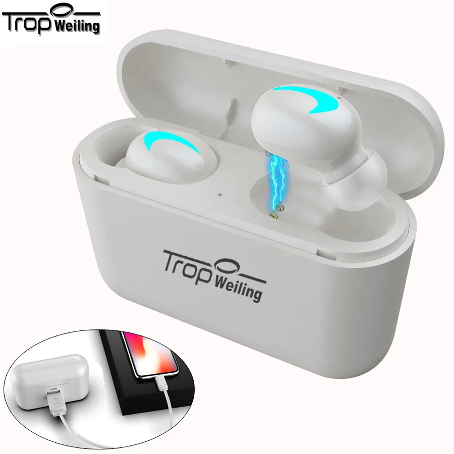 Bluetooth 5 0 наушники стерео музыкальные спортивные с водонепроницаемые bluetooth