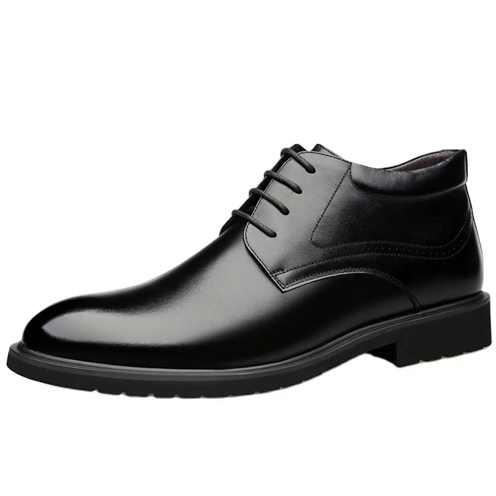

Leather Boots Men Office Shoes Mens Dress Boots Coiffeur Wedding Shoes For Men 2022 Snow Boots Luxury Shoes Zapatos Hombre