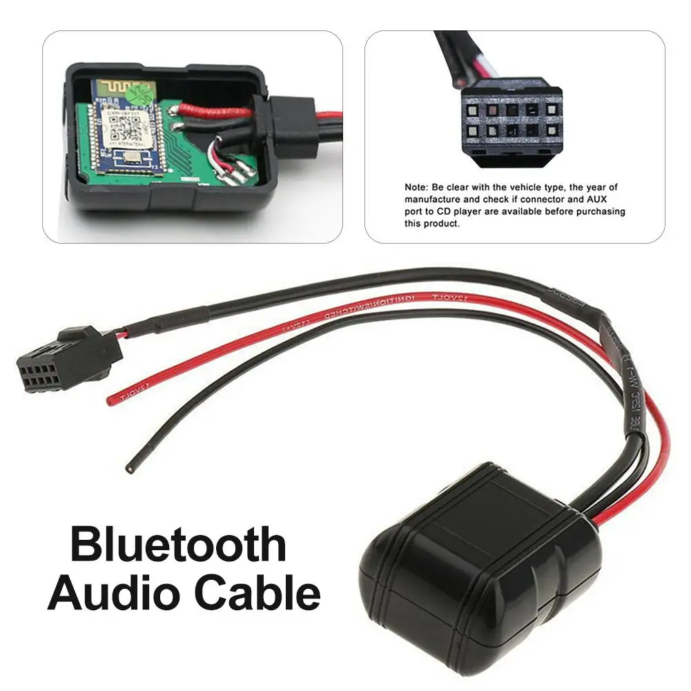 Автомобильный bluetooth-модуль Громкая связь CD Головные устройства AUX аудио MP3