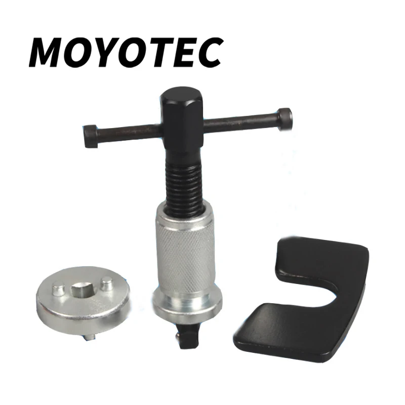 MOYOTEC Brake Pad Remover Car Brake Caliper Piston Rewind Tool Brake Pad Disassembly Tool Right Handle Set Wind Back Repair Tool