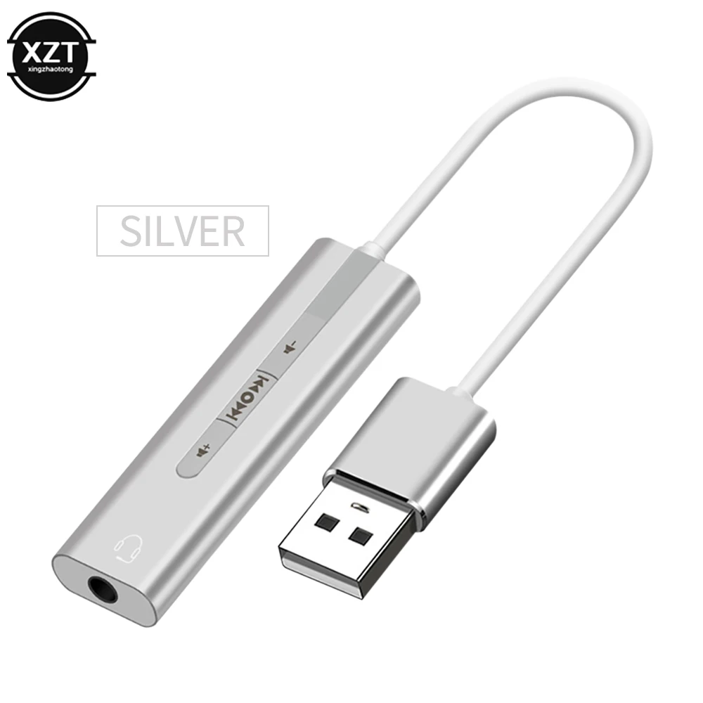 Звуковая карта 2 в 1 с USB аудио 7 каналов 3D разъем 3 5 мм адаптер для наушников