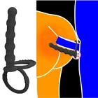 Анальная пробка из силикона, шарик, секс-игрушка для начинающих мужчин и женщин, анус, массажер простаты для точки G, интимные товары