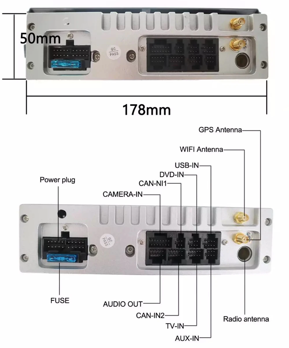 Автомобильный мультимедийный плеер стерео GPS радио навигация Android экран монитор