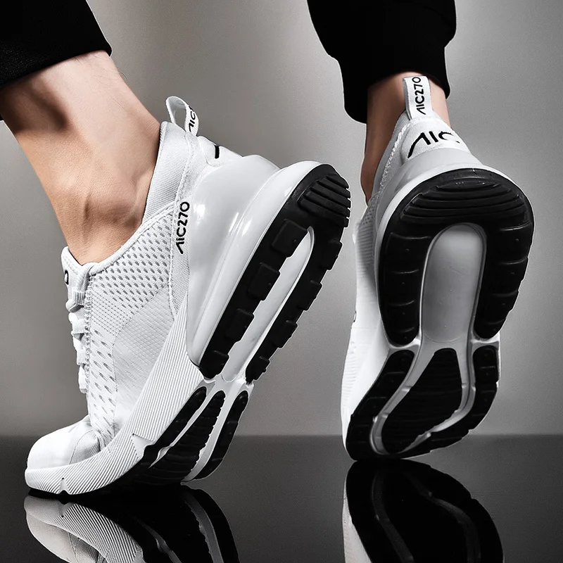 Мужские кроссовки для бега, дышащие, zapatillas hombre, 270, пара, кроссовки для фитнеса, женские, с воздушной подушкой, кроссовки для спорта на открытом воздухе