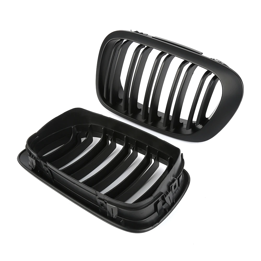 Liplasting автомобильный передний бампер Гриль пара двойной планка Передняя ножка