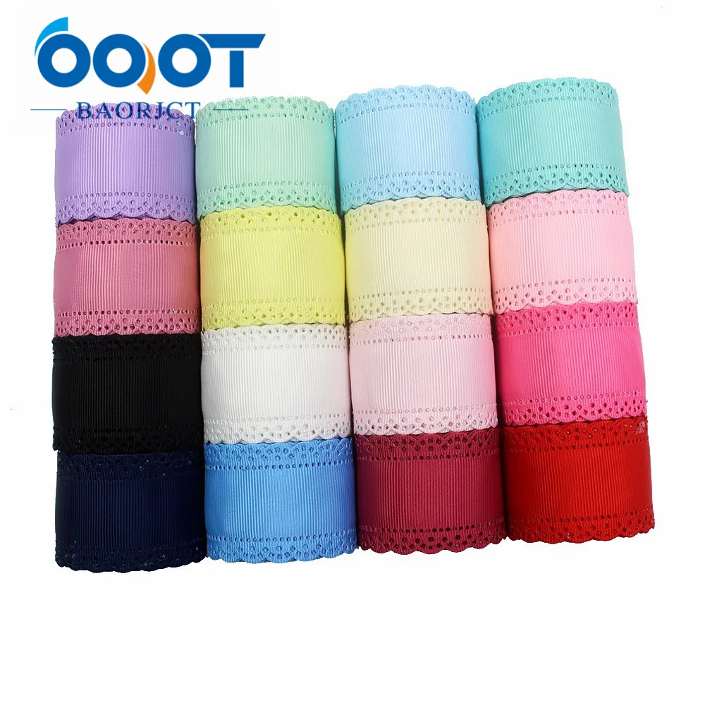 16 each one yards OOOT BAORJCT I-19407-882, 10 ярдов, горячая Распродажа 38 мм полые цветы сплошная корсажная лента ленты, DIY ручной работы материал, аксессуары для одежды - Цвет: 16 each one yards