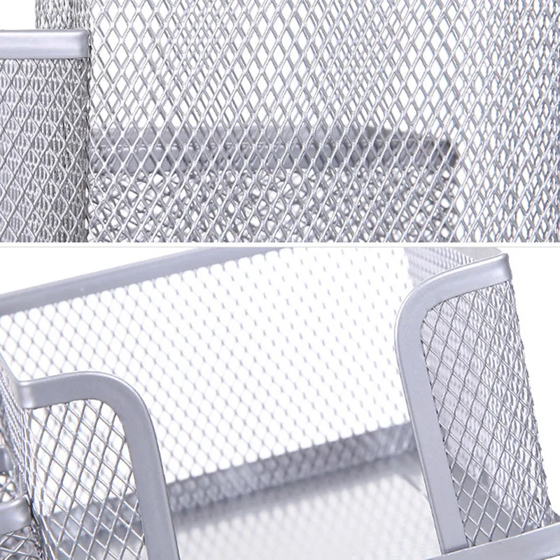 Металлический Настольный держатель для ручек многофункциональный канцелярский