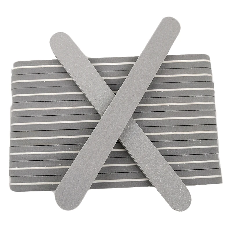 

10 Pcs Sponge Emery Board Nail File 100/180 Grit Nails Art Sanding Polishing Buffer Removal Manicure Tools Professional Supplies