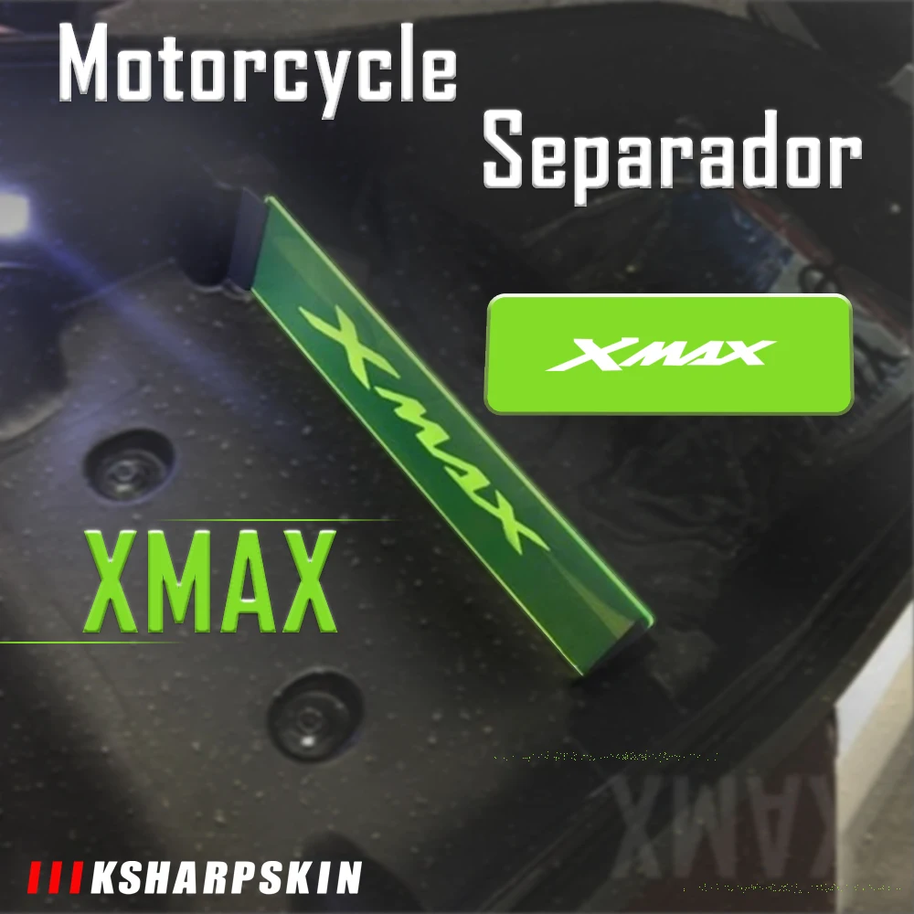 

Для YAMAHA XMAX 300 250 2017-2018 XMAX300 XMAX250 аксессуары для мотоциклов перегородка для багажа акриловый разделитель